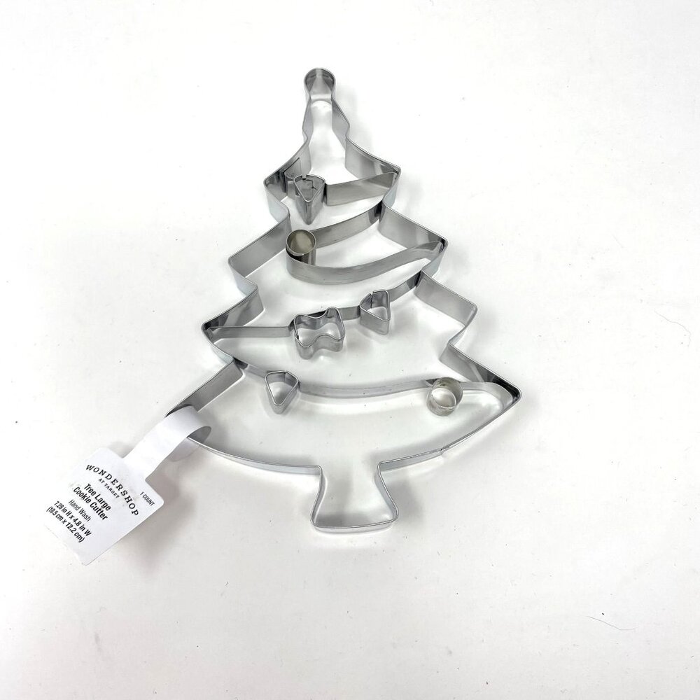 Target Holiday Large Christmas Tree Stainless Steel Cookie Cutter Wondershop™